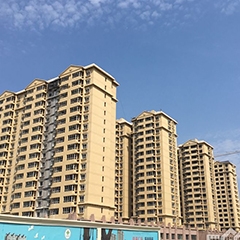 楼体喷涂施工案例